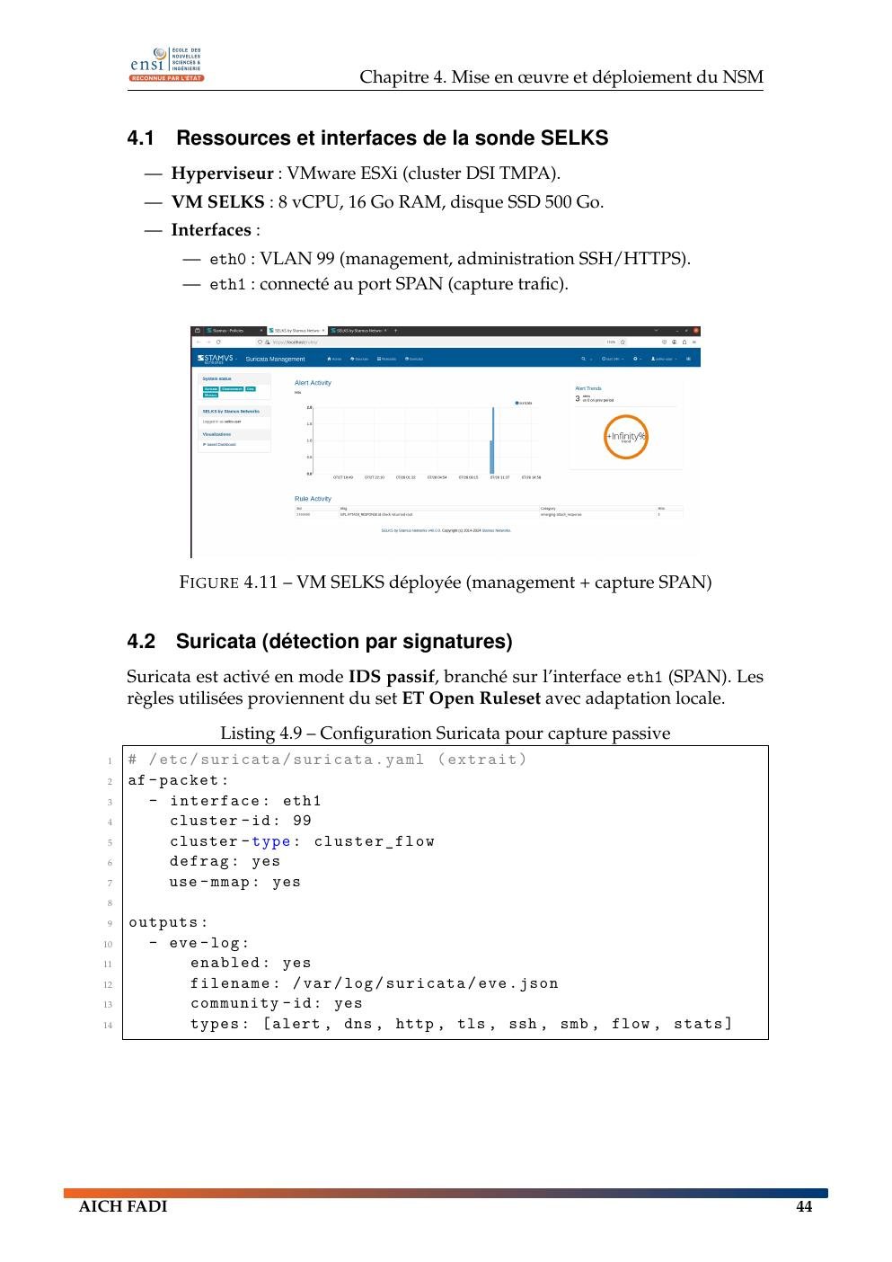 SELKS VM and Suricata configuration